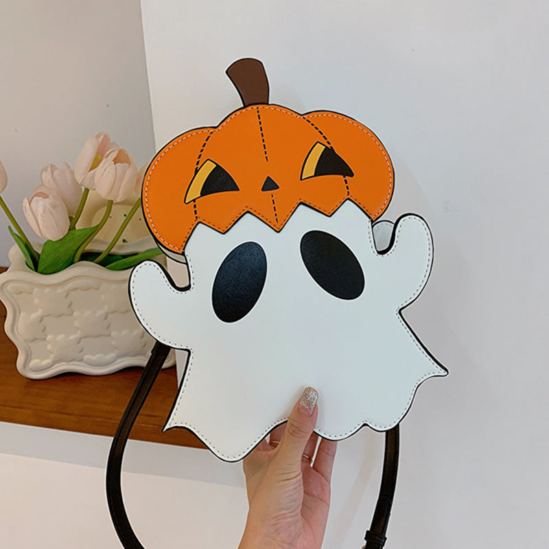 Halloween Shoulder Bags 3D Cartoon Pumpkin Ghost