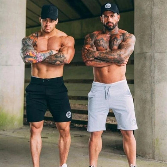 Casual men's shorts fitness shorts
